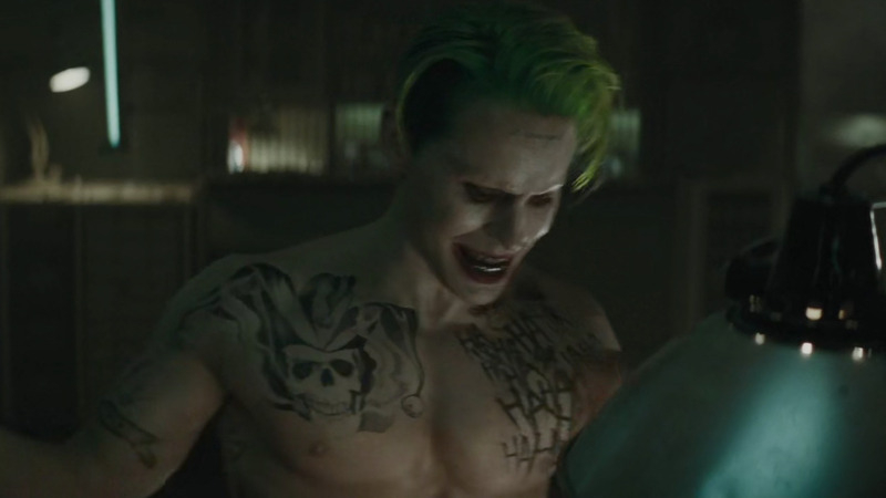 Sexiest Jared Leto Scene in Suicide Squad. Shirtless. 63499