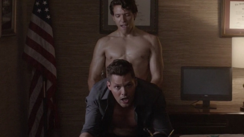 Sexiest Caleb J. Spivak Scene in Good Behavior. Gay, Sexy, Shirtless. 63535