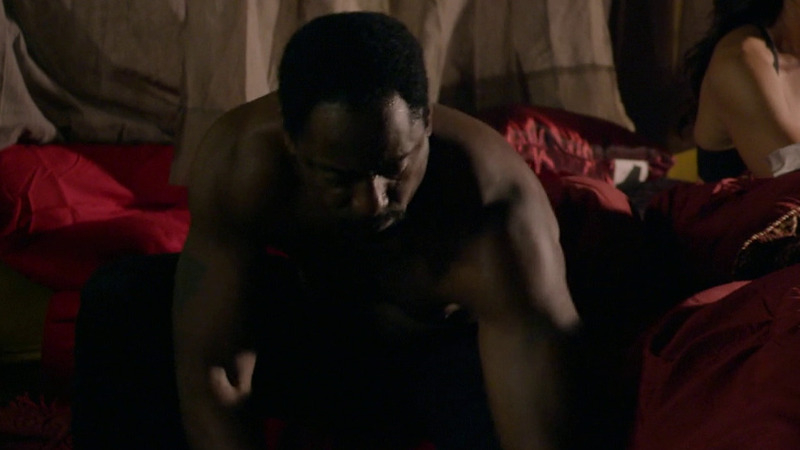 Hottest Isaiah Washington Scene in The Sin Seer. Shirtless. 63800