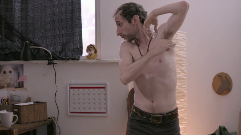 Sexiest Dov Tiefenbach Scene in Pretend We're Kissing. Shirtless. 64195