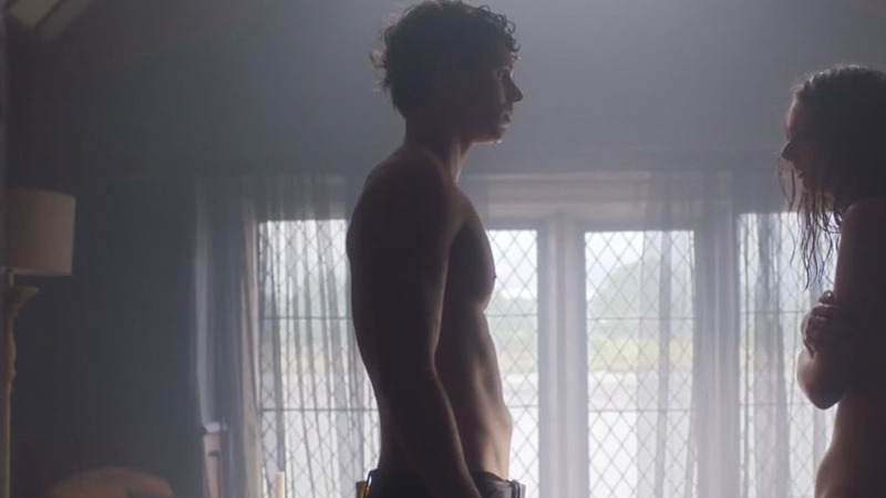 Sexiest Ruairi O'Connor Scene in Delicious. Shirtless. 64993