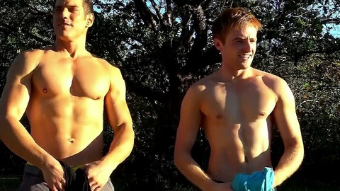 Benjamin James in Swamp Ape (2017) Shirtless 64432