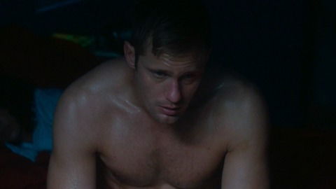 Sexiest Alexander Skarsgård Scene in War on Everyone. Shirtless. 64585