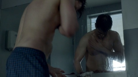 Sexiest Burkely Duffield Scene in Beyond. Shirtless, Underwear. 78535
