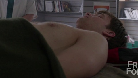 Hottest Burkely Duffield Scene in Beyond. Shirtless. 66416
