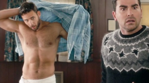 Schitt's Creek's Sexiest Scenes with Steve Lund. Sexy, Shirtless. 64692