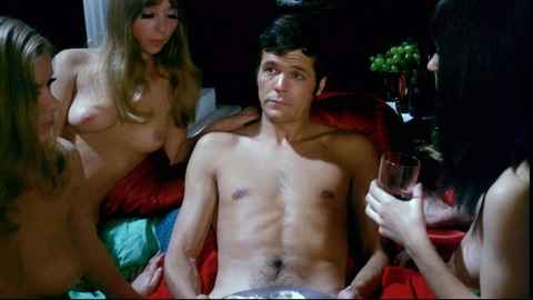 Robin Hawdon in Zeta One (1969) Sexy Shirtless Straight 64748