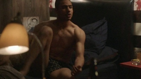 Hottest Quincy Brown Scene in Star. Shirtless, Underwear. 64772