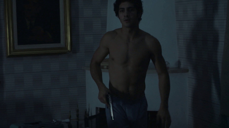 Sexiest Scenes of Alejandro Puccio from Historia de un Clan. Shirtless. 64985