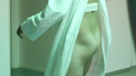 Tom Beck Naked as Felix Winterberg. Butt, foreign, hospital gown. 95583