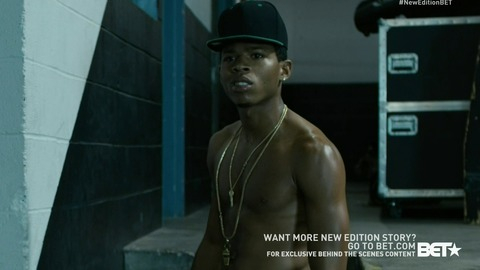 Bryshere Y. Gray in The New Edition Story (2017) Shirtless 65575