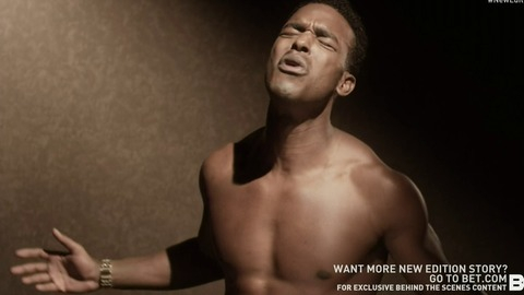 Luke James in The New Edition Story (2017) Shirtless 65574