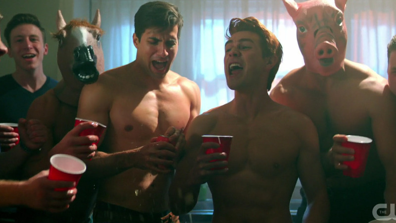 Riverdale's Sexiest Scenes with K.J. Apa. Shirtless. 68670
