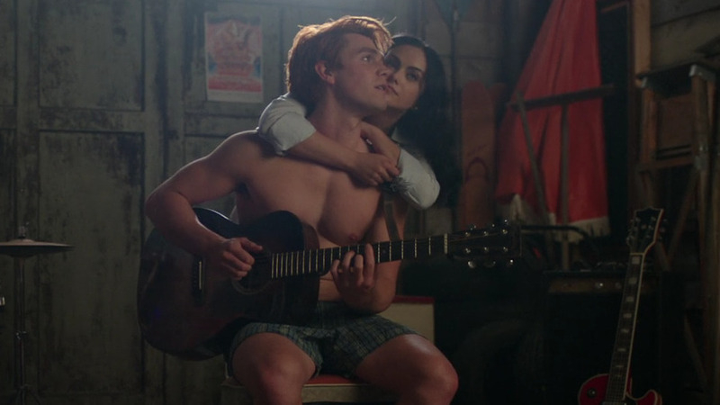 Sexiest K.J. Apa Scene in Riverdale. Shirtless, Underwear. 76993