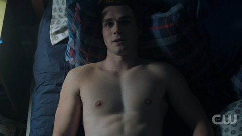 K.J. Apa in Riverdale (2017-2023) Shirtless 69152