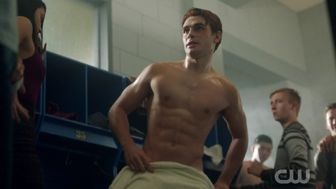 K.J. Apa in Riverdale (2017-2023) Shirtless 66178