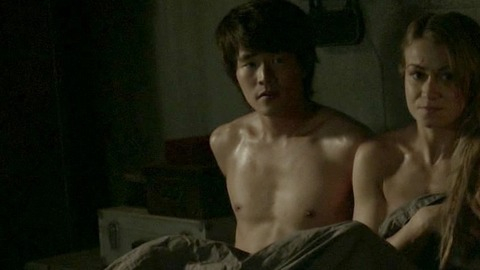 Christopher Larkin in The 100 (2014-2020) Sexy Shirtless Straight 65800