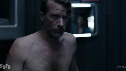 Sexiest Scenes of Investigator from The Expanse. Shirtless, hairy chest, sci fi. 65807