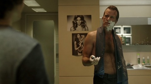 Thomas Jane in The Expanse (2015-2021) Shirtless Hairy Chest Sci Fi 66107