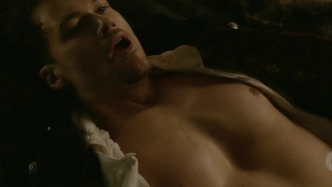 Nick Zano in Legends of Tomorrow (2016-2021) Shirtless Fur Blanket On Back 66004