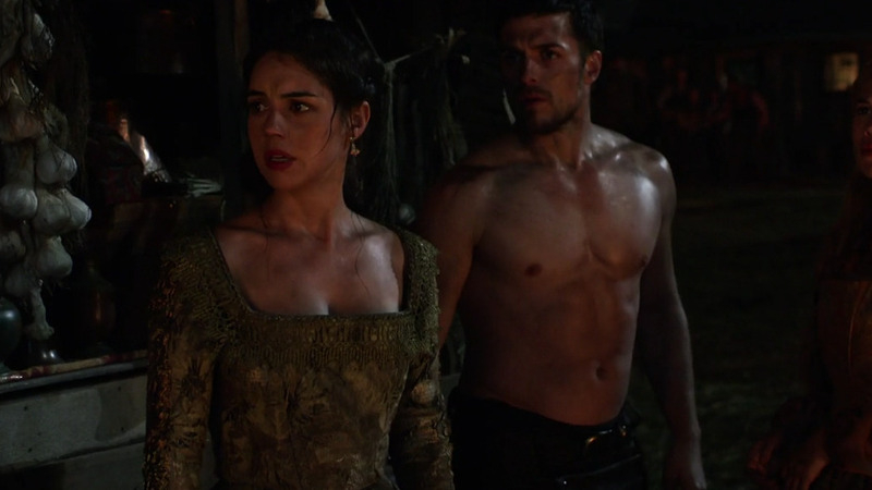 Sexiest Scenes of James Earl of Moray from Reign. Shirtless. 67241