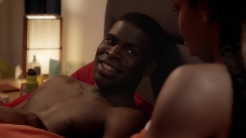 John Omole in Chewing Gum (2015-2017) Shirtless Straight 66267