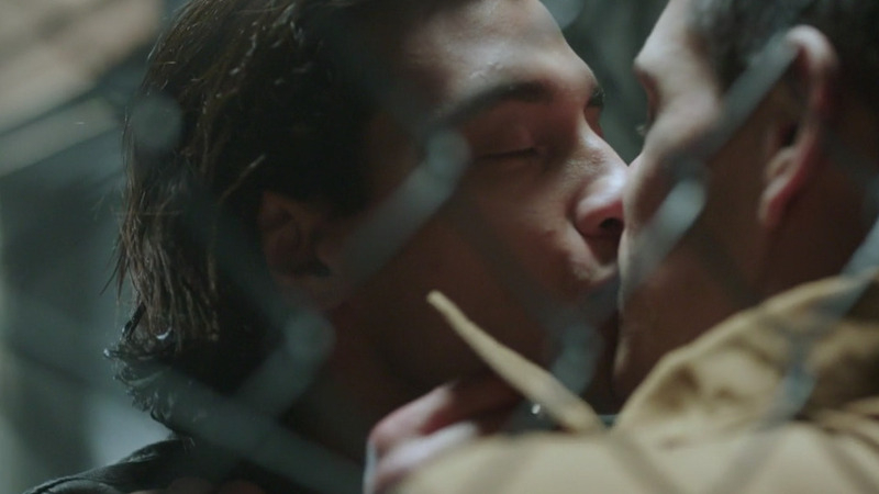 Sexiest Rob Raco Scene in Riverdale. Gay, Sexy, 2 men kissing, kiss. 66553