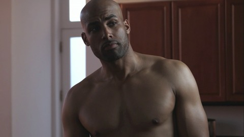 Boris Kodjoe in The Confidant (2010) Shirtless 66725