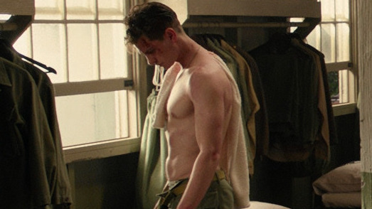 Sexiest Andrew Garfield Scene in Hacksaw Ridge. Shirtless. 66757