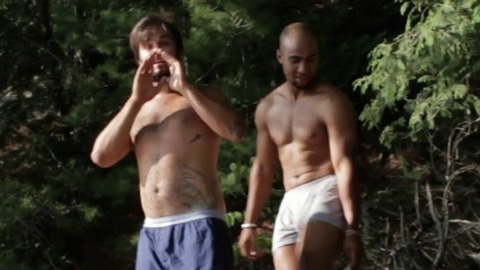 Brandon Dhue in Creature Lake (2015) Shirtless 66777