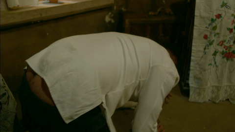 Nudes of Sergei from Bitter Harvest. Butt, bent over, butt crack. 109668
