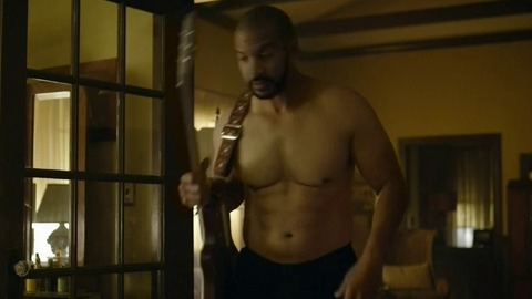 Sexiest Aaron D. Spears Scene in Greenleaf. Shirtless, Underwear. 67645