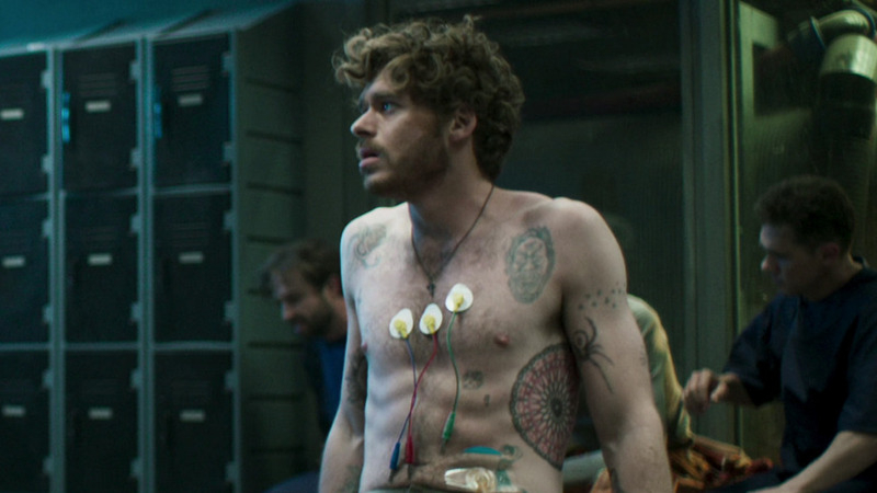 Hottest Richard Madden Scene in Oasis. Shirtless. 67682