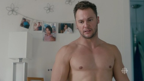 Dennis Andres in Workin' Moms (2017-2021) Shirtless 68111