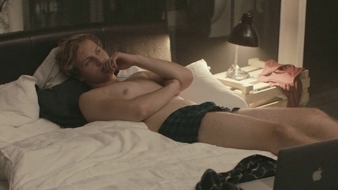 Elias Salonen in Bordertown (2016-2020) Shirtless Bedroom In Bed 68246