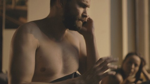 Ilkka Villi in Bordertown (2016-2020) Shirtless Beard Bedroom 68245
