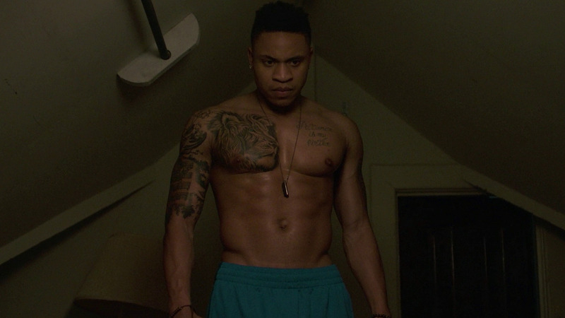 Burning Sands's Sexiest Scenes with Rotimi. Shirtless. 68466