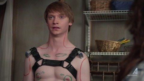 Calum Worthy in Cassandra French's Finishing School (2017) Sexy Shirtless 68482