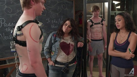 Calum Worthy in Cassandra French's Finishing School (2017) Sexy Shirtless Underwear 68481