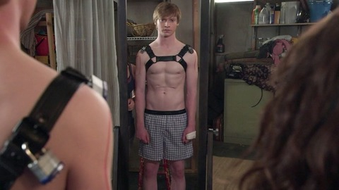 Calum Worthy in Cassandra French's Finishing School (2017) Sexy Shirtless Underwear 68480