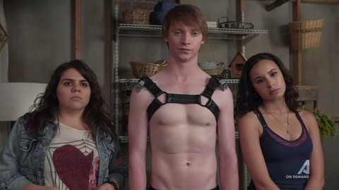 Calum Worthy in Cassandra French's Finishing School (2017) Sexy Shirtless 68479