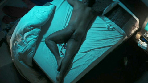 Mim Shaikh Naked as Hussein. Butt, barefoot, blood. 128613