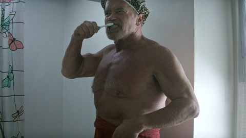 Arnold Schwarzenegger in Aftermath (2017) Sexy Shirtless 70103