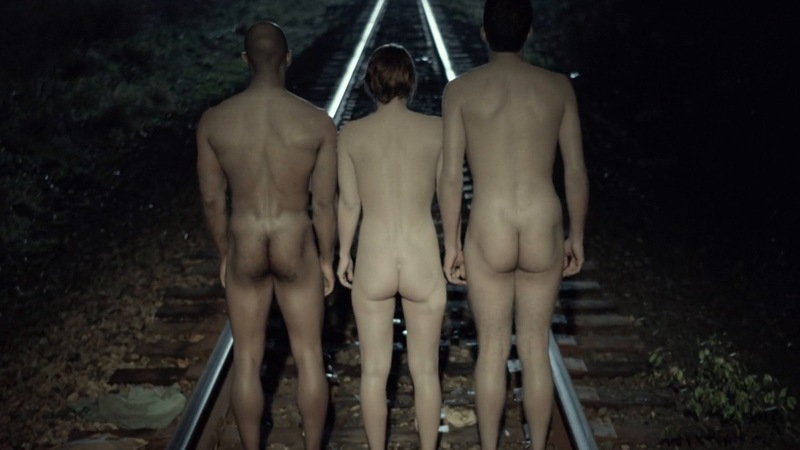 Lucien Laviscount Nude as John. Butt, female nudity, group nudity. 142448