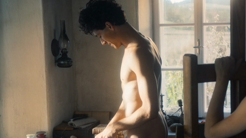 Noah Saavedra Naked as Egon Schiele. Butt, Shirtless. 68619