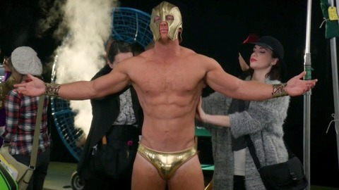 Joel Michael Kramer in Powerless (2017) Bathing Suit Bulge Sexy Shirtless 68691