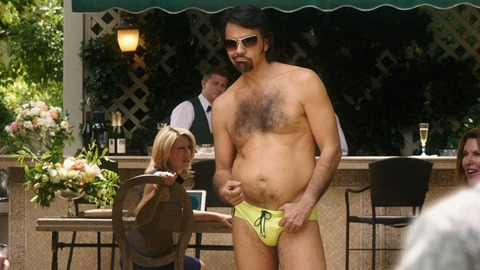 Eugenio Derbez in How to Be a Latin Lover (2017) Bathing Suit Bulge Shirtless 72883