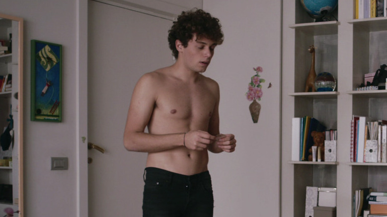 Sexiest Ludovico Tersigni Scene in Slam. Shirtless. 68809