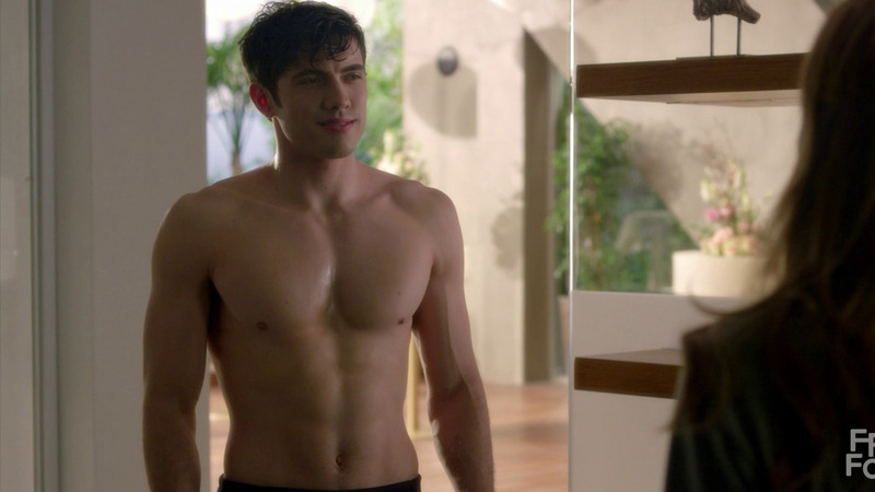 Famous in Love's Sexiest Scenes with Carter Jenkins. Shirtless. 68874