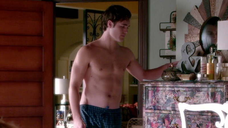 Famous in Love's Sexiest Scenes with Charlie DePew. Shirtless. 68910